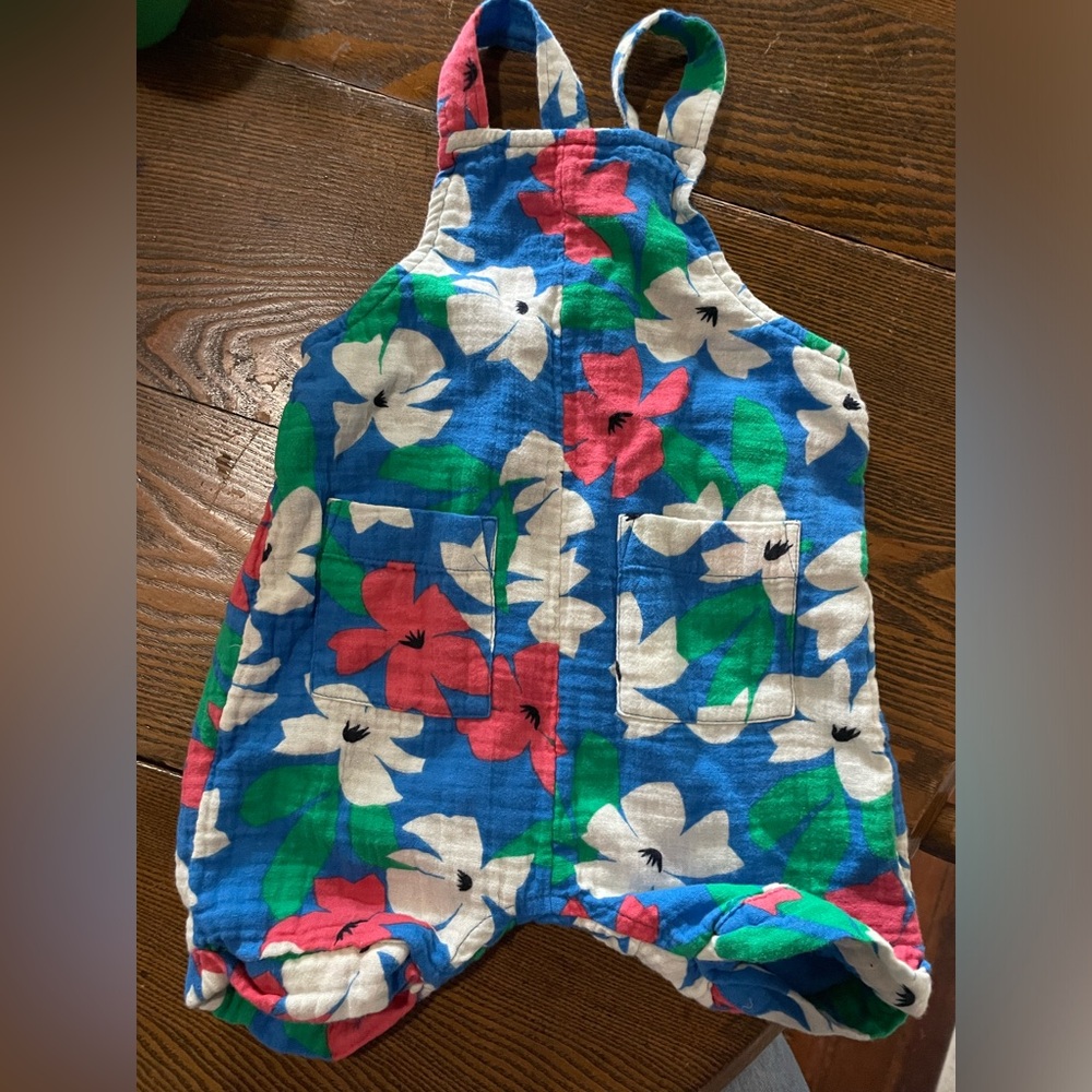 Hanna Andersson 18-24 month muslin shortalls